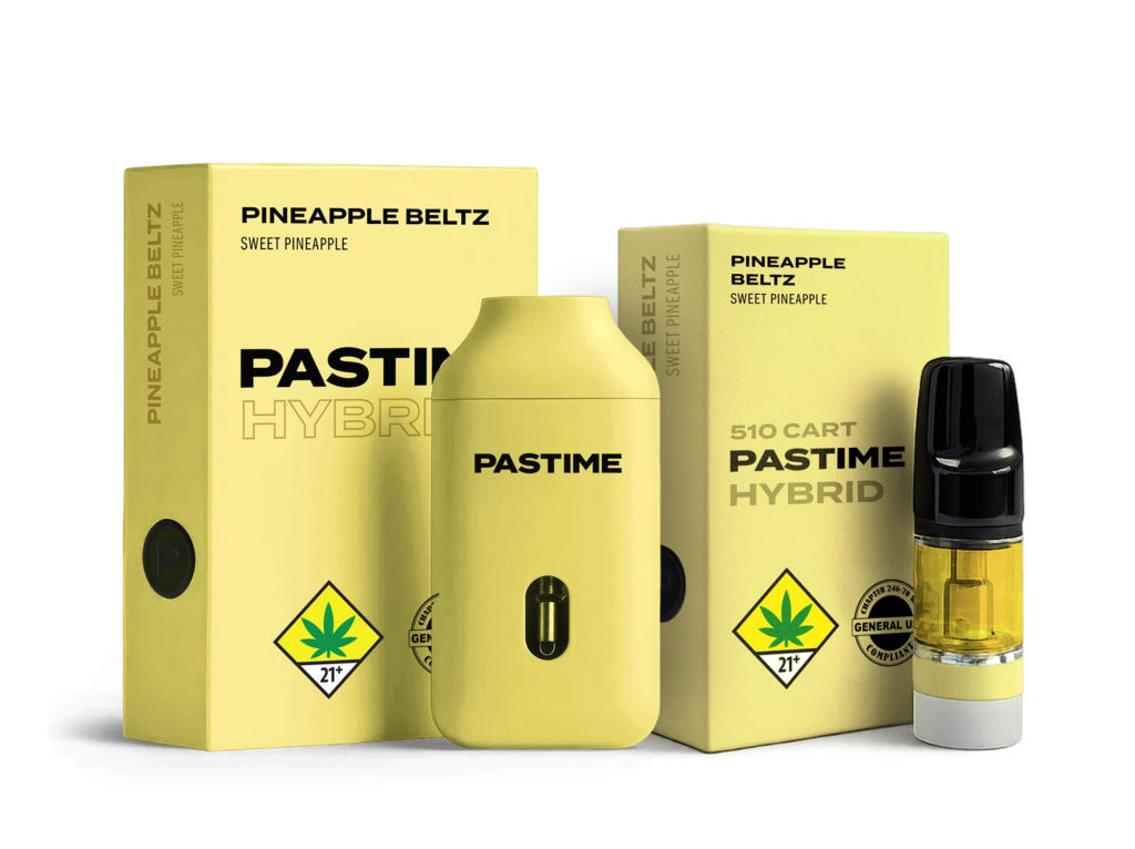Pastime Pineapple Beltz 510 Cartridge – Sweet Hybrid Vape Cart