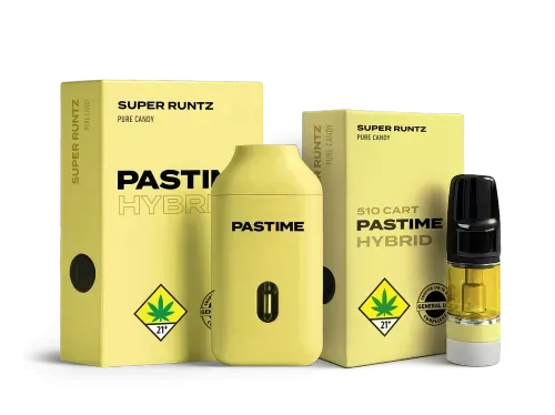 Pastime Super Runtz 510 Cartridge – Sweet Candy Hybrid Vape Cart Pastime Super Runtz 510 Cartridge – Sweet Candy Hybrid Vape Cart