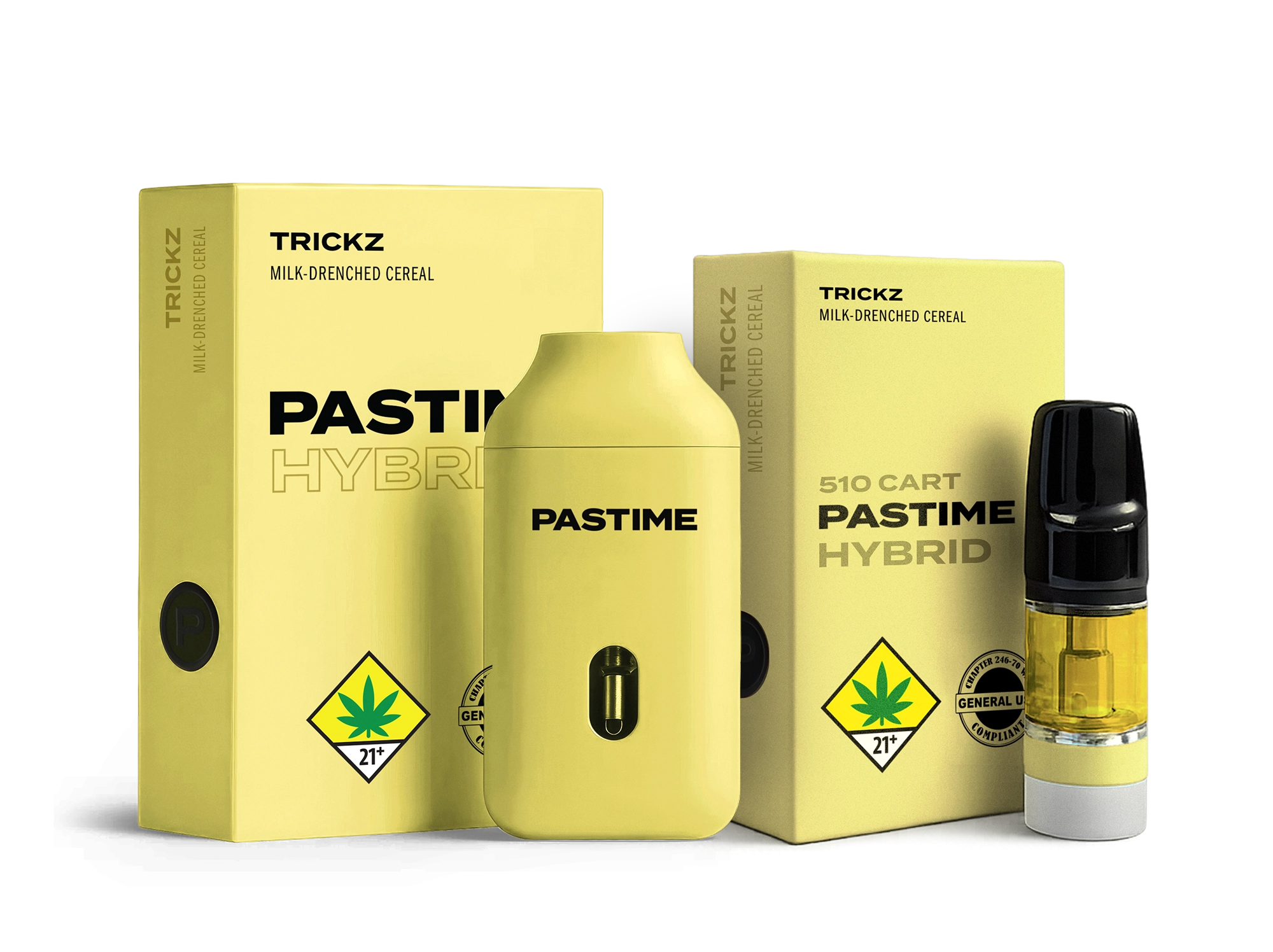 Pastime Trickz Milk-Drenched Cereal 510 Cartridge – Hybrid Vape Pastime Trickz Milk-Drenched Cereal 510 Cartridge – Hybrid Vape