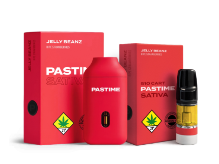 Pastime Jelly Beanz Vape Kit | Strawberry 510 Vape