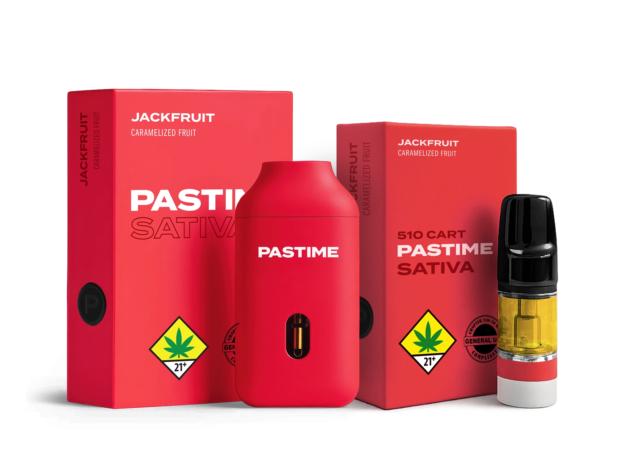 Pastime Sativa Jackfruit Vape Kit | 510 Cart Pastime Sativa Jackfruit Vape Kit | 510 Cart